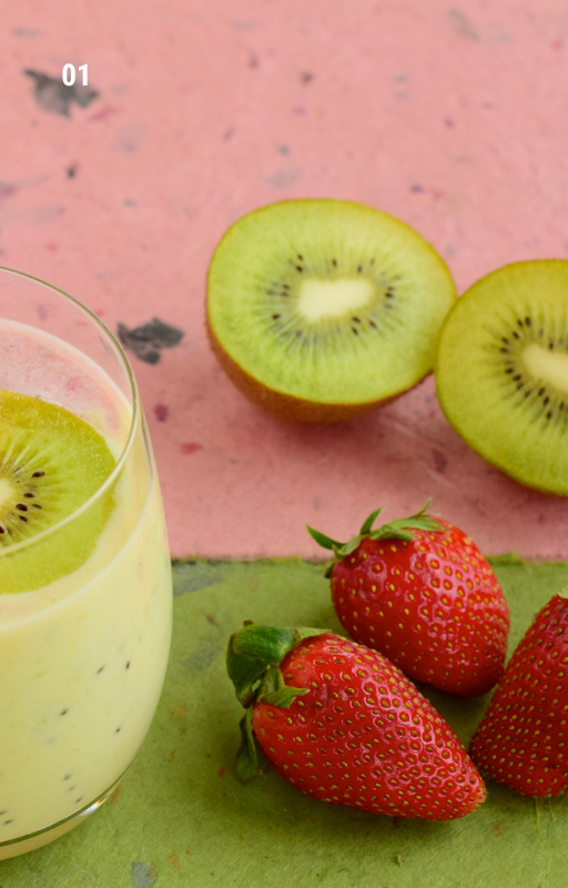 Sea Moss Powder and Kakadu Plum Powder Smoothie