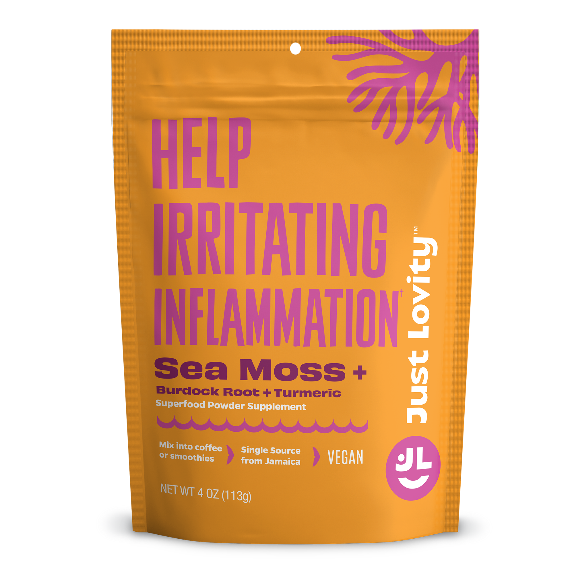 Sea Moss with Turmeric and Burdock Root